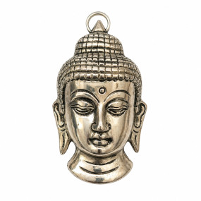 Buddha Face Wall Hanging Spiritual Buddha Head Statue for Home Decor Room & Office Positive Energy
