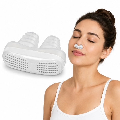 Anti-Snoring Nasal Dilator & Air Purifie Snoring Device for Easy Breathing, Reusable Medical-Grade