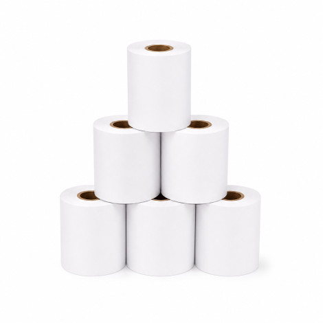 Printer Paper Rolls Pack of 5 4.5m Long Eco-Friendly Zero Ink Thermal Mini Printer Refill