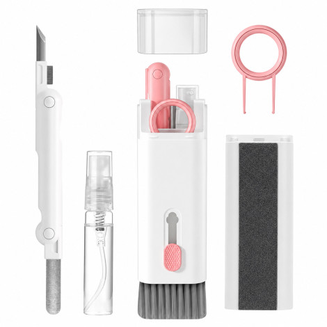 7-in-1 Electronics Cleaning Kit for Laptop, Keyboard Cleaner Multi-Functional Earphone Cleaning