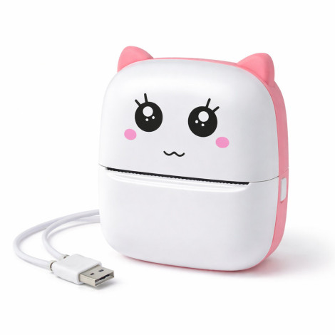 Portable Mini Pocket Thermal Printer Wireless Bluetooth Instant Sticker Label Maker & Photo Printer