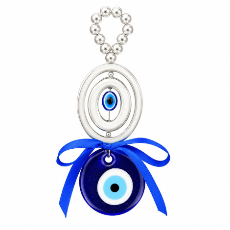 Elegant Evil Eye Rings Decor Hanging Home, Office, Room, House Door, Car Mirror For Positivity