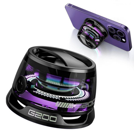 Magnetic RGB Bluetooth 5.4 Portable Speaker - Ultra-Lightweight Mini Wireless Speaker with MagSafe