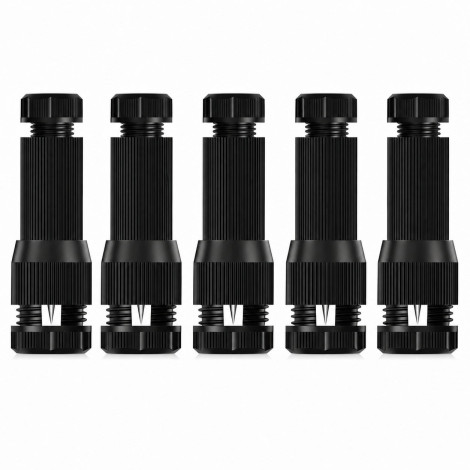 Wire Connectors, Designed for Secure, Reliable, and Waterproof Connections, Pack of 5 Pcs