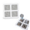 Floor Drain Hair Catcher Sticker Waterproof Self-Adhesive Mesh Filter for Bathroom, Shower (1 Piece)