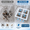 Floor Drain Hair Catcher Sticker Waterproof Self-Adhesive Mesh Filter for Bathroom, Shower (1 Piece)