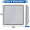 Multi-Purpose Wire Dishwashing Scrub Pad Heavy Duty Stainless Steel Mesh Cleaning Cloth for Kitchen