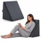 Bed Wedge Pillow for Acid Reflux & Snoring, Ergonomic Support Cushion for Back Support & Pain Relief