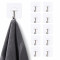 Self Adhesive Wall Hook for Kitchen & Bathroom Heavy Duty Transparent Flower Design Stick, 1 Pcs