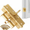 (GOLDEN) Heavy Duty Spring Loaded Hinges for Doors & Gates - Self Closing Hinges