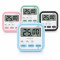 Digital Kitchen Timer with Large LCD Display, Magnetic Countdown Timer, Count Up & Count Down Clock