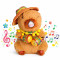 Singing Teddy Bear with Maracas Animated Musical Plush Toy for Toddlers Ultra-Soft & Child-Safe