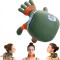 Electric Neck Massager with Smart Heat Compress 4d Deep Kneading Muscle Relaxer Machine Human Hands