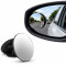 Car Blind Spot Mirror - 360° Adjustable Wide Angle HD Convex Glass Stick-On Rear View (Pack of 2)