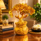 Golden Wealth Tree with Lucky Coins, Prosperity Money Tree Decorative Showpiece for Home & Office