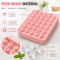 Ice Ball Maker Mold 33 Round Ice Cubes, BPA Free Food Grade Ice Tray with Lid