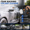 Car Pressure Washer Gun with 48V Rechargeable Battery Portable High Pressure Water Spray Cleaner
