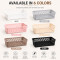 Multipurpose Plastic Storage Baskets for Drawer Organizer Slim Vanity Tray Pack of 6
