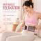 Portable Fascial Ring Massager with Adjustable Belt Rechargeable Smart Deep Tissue Muscle Relaxation