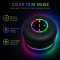 Portable Mini Bluetooth 5.3 Speaker with RGB Lights - Wireless Rechargeable Pocket Size Audio Player