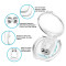 Anti-Snoring Magnetic Nose Clip - Soft Silicone Nasal Dilator for Easy Breathing, Stop Snoring