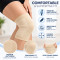 Elastic Knee Support Sleeves for Joint Pain Relief Breathable Knitted Compression Knee (Multicolour)