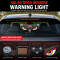 Solar Powered Car Back Window Warning Light – LED Devil Eyes Tailgating Deterrent & Safety Flashing