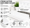 Silicone Sink Water Splash Guard Heavy Duty Backsplash Protection Barrier for Kitchen Sink