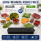 Vacuum Sealer Machine for Food Protect Portable Air Sealing Machine with Dual Modes & 10 Vacuum Bags