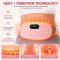 Electric Heating Massage Belt Smart Heat Therapy Pad for Period Pain Cramps Waist Discomfort Relief