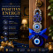 Sacred Om Evil Eye Hanging Charm for Car Rear View Mirror, Home Entrance & Office