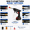 Car Pressure Washer Gun with 48V Rechargeable Battery Portable High Pressure Water Spray Cleaner