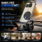 T028 Magnetic Vacuum Suction Phone Mount for Car Dashboard - 360° Rotatable Hands Free SmartPhone