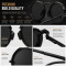 Premium Retro Round Sunglasses for Men & Women | Vintage Steampunk Rotating Lens Design