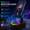 5-in-1 Smart Bluetooth Speaker & Adjustable Phone Stand Wireless Induction Audio with RGB Light