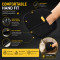 Dual-Sided Pet Grooming Glove. This Versatile Tool Features a Soft Massage Side to Collect Loose.