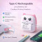 Portable Mini Pocket Thermal Printer Wireless Bluetooth Instant Sticker Label Maker & Photo Printer