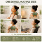 Electric Neck Massager with Smart Heat Compress 4d Deep Kneading Muscle Relaxer Machine Human Hands