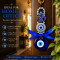Sacred Om Evil Eye Hanging Charm for Car Rear View Mirror, Home Entrance & Office