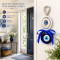 Elegant Evil Eye Rings Decor Hanging Home, Office, Room, House Door, Car Mirror For Positivity