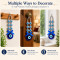 Evil 6 Mini Eyes Hanging Decor for Home, Car & Office Blue Nazar Battu Protection Charm Wall Hanging