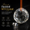 Clear Crystal Suncatcher Hanging Ornament Ball, 30mm Decorative Prism Pendant For Home Decor