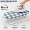 Mini Tabletop Ironing Board for Clothes Portable Folding Small Press Stand with Heat Resistant Cover
