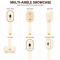 Electric Spray Hair Brush & Detangler Comb Rechargeable Anti-Frizz Mist Hair Massager