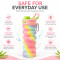 Foldable Water Bottle for Gym, Office & Travel | 100% BPA Free Food Grade Silicone Bottle (500 ML)