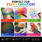 Rainbow Multicolor Pencils Set of 12 | 7-in-1 Color Changing Colored Pencils for Kids & Adults