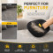 Dual-Sided Pet Grooming Glove. This Versatile Tool Features a Soft Massage Side to Collect Loose.