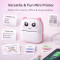 Portable Mini Pocket Thermal Printer Wireless Bluetooth Instant Sticker Label Maker & Photo Printer