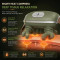 Electric Neck Massager with Smart Heat Compress 4d Deep Kneading Muscle Relaxer Machine Human Hands