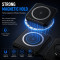 Foldable 3-in-1 Magnetic Wireless Charging Station - 15W Fast Charger for Smartphone, Watch & Eardud